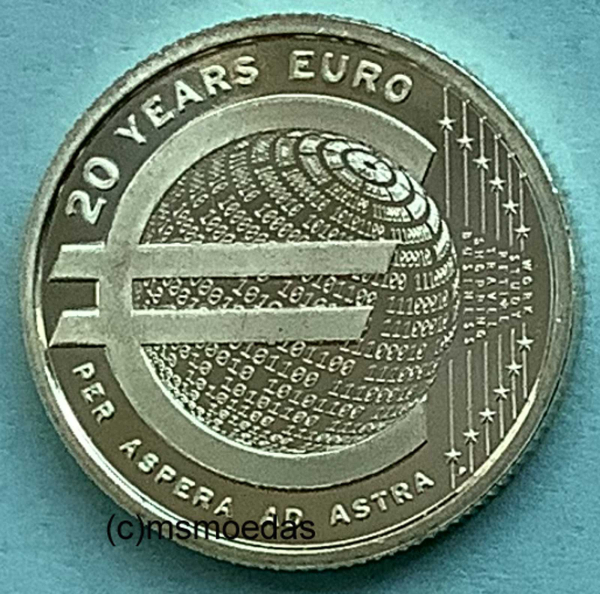 Belgien 2,50 Euro Sondermünze 2022 Euro-Münzen 20 Jahre