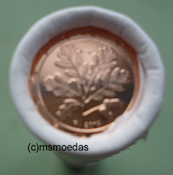 Deutschland 1 Cent Rolle 2014 (F) Stuttgart