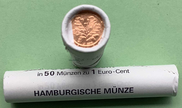 Deutschland 1 Cent Rolle 2014 (J) Hamburg