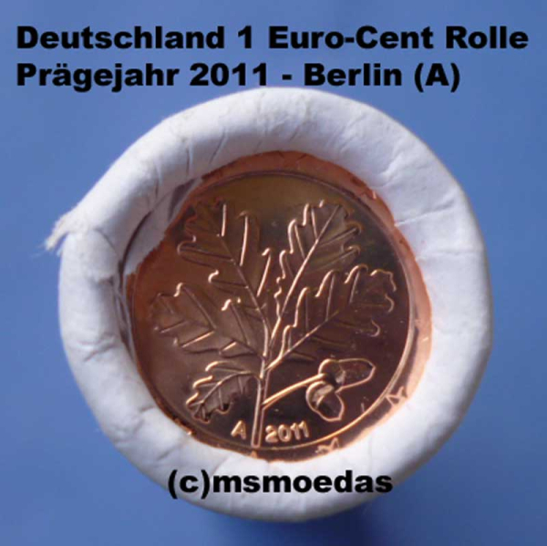 Deutschland 1 Cent Rolle 2011 (A) Berlin