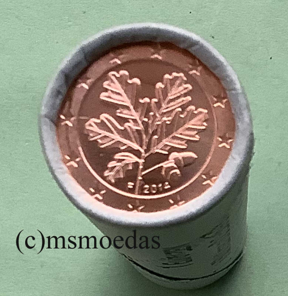 Deutschland 2 Cent Rolle 2014 (F) Stuttgart