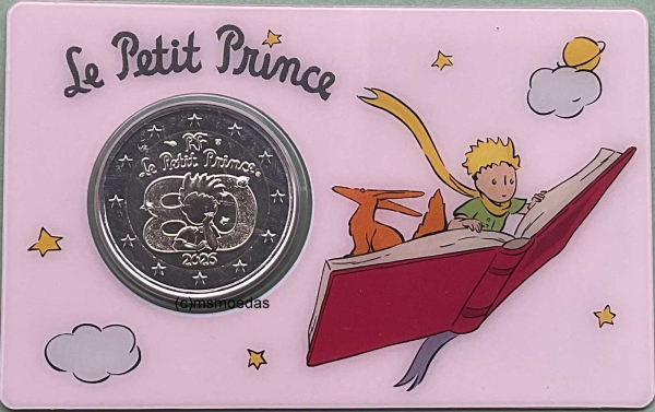Frankreich 2 Euro CoinCard 2026 Der kleine Prinz Buch Gedenkmünze