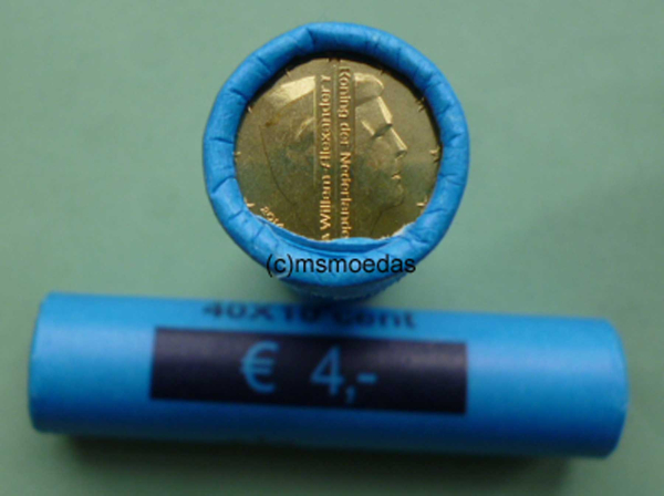 Niederlande 10 Cent Rolle 2014 Euromünzen