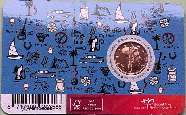 Niederlande 1 Cent CoinCard 2026 Neujahrsvorsätze