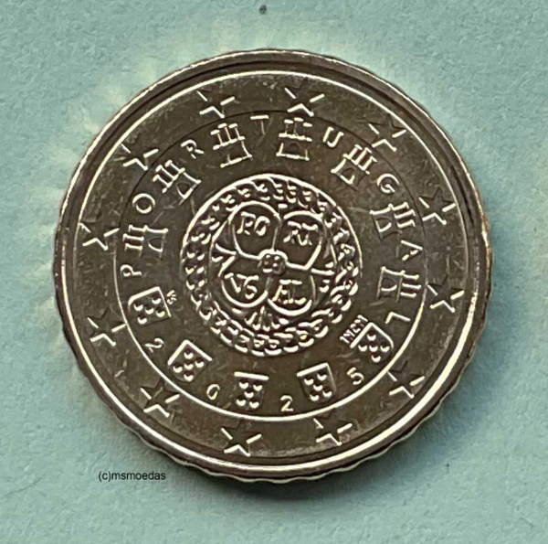 Portugal 10 Euro-Cent 2025 Stempelglanz