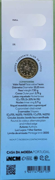 Portugal 1 Euro 2023 Blister FDC