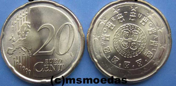 Portugal 20 Euro-Cent 2016