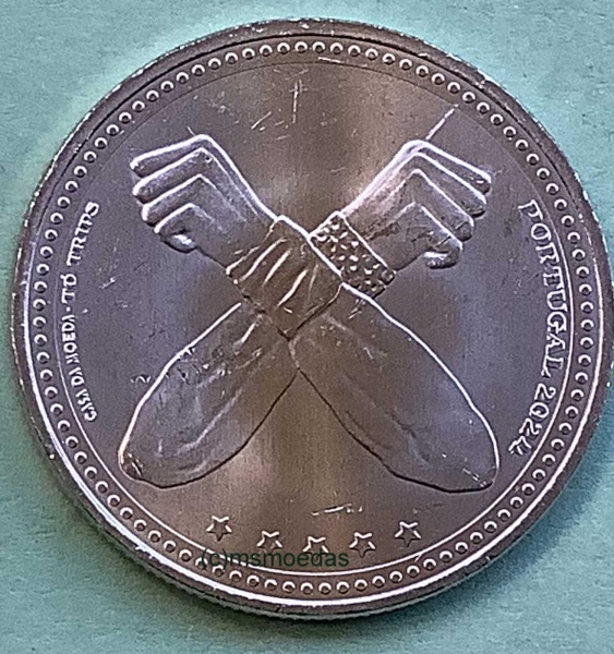 Portugal 5 Euro Sondermünze 2024 Xutos + Pontapés