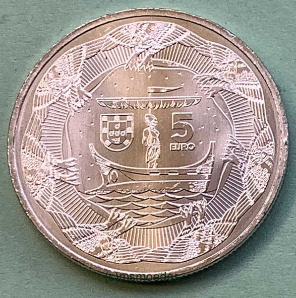 Portugal 5 Euro Sondermünze 2024 Ulysses - Odysseus