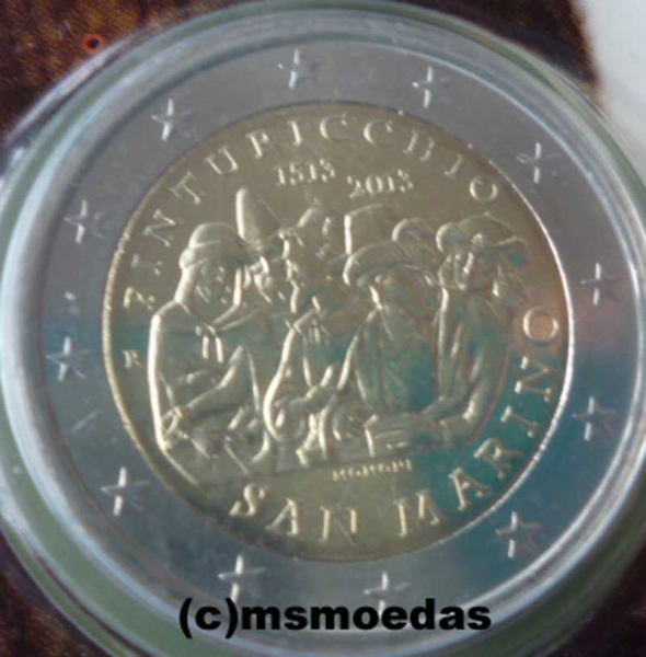 San Marino 2 Euro Gedenkmünze 2013 Pinturicchio