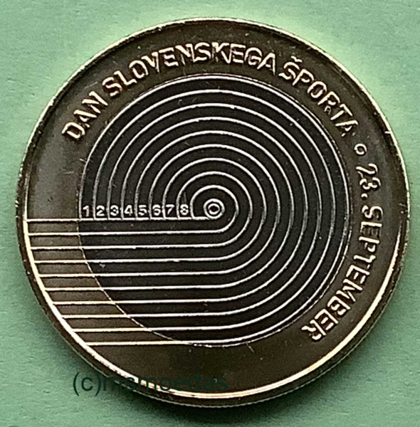 Slowenien 3 Euro Sondermünze 2023 Sport