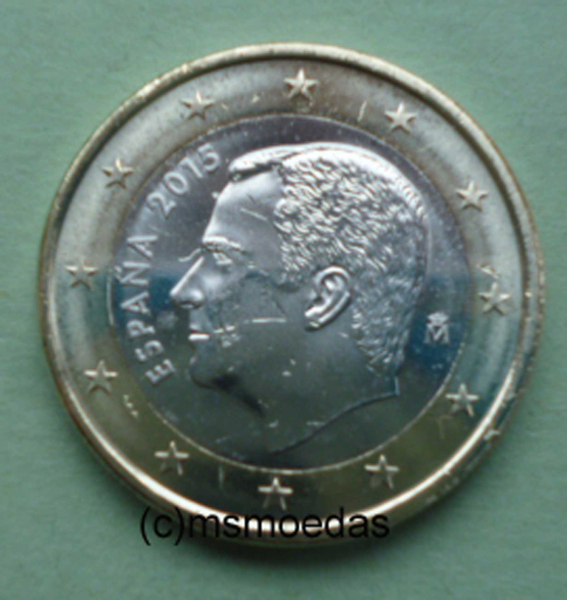 Spanien 1 Euro 2015