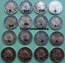 16 x 2 Euro Gedenkmünzen 2012 TYE 10 Jahre Euro-Bargeld