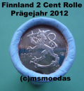 Finnland 2 Cent Rolle 2012