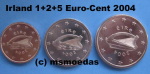 Irland 1+2+5 Euro-Cent 2004