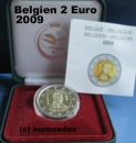 Belgien 2 Euro Münzetui 2009 Louis Braille Proof