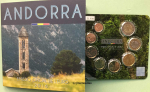 Andorra Offizieller Euro Kursmünzensatz 2016 (1 Cent bis 2 Euro)
