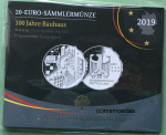 Deutschland 20 Euro Sondermünze 2019 Bauhaus PP