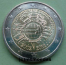 Deutschland 2 Euro Gedenkmünze 2012 TYE 10 Jahre Euro-Bargeld (A) Berlin
