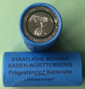 Deutschland 5 Euro Rolle 2019 Gemäßigte Zone Sondermünzen G (Karlsruhe)