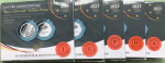 Deutschland 5x 10 Euro 2021 Auf dem Wasser Sondermünzen Komplettsatz ADFGJ Proof
