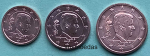 Belgien 1+2+5 Euro-Cent 2015