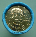 Griechenland 10 Cent Rolle 2016