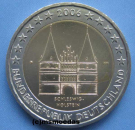 Deutschland 2 Euro Gedenkmünze 2006 Holstentor F (Stuttgart)