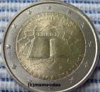 Italien 2 Euro Gedenkmünze 2007 Römische Verträge
