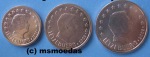 Luxemburg 1+2+5 Euro-Cent Münzen 2009