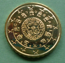 Portugal 10 Euro-Cent 2019 Stempelglanz