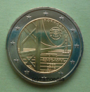 Portugal 2 Euro Gedenkmünze 2016 Brücke