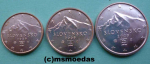 Slowakei 1+2+5 Euro-Cent 2017