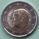 Spanien 2 Euro Kursmünze 2021