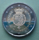 Spanien 2 Euro Gedenkmünze 2018 Geburtstag König Felipe VI