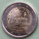 Vatikan 2 Euro Gedenkmünze 2021 Dante Alighieri