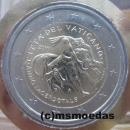 Vatikan 2 Euro Gedenkmünze 2010 Priesterjahr