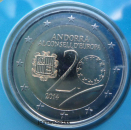 Andorra 2 Euro Gedenkmünze 2014 Europarat