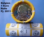 Belgien 1 Euro Rolle 2011 Euromünzen