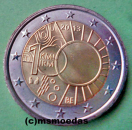 Belgien 2 Euro Gedenkmünze 2013 Meteorologisches Institut