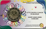 Belgien 2 Euro CoinCard 2024 Krebs Gedenkmünze (franz.)