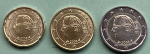 Belgien Euro KMS (klein) 2008 (20 Cent, 50 Cent, 2 Euro)