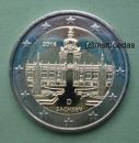 Deutschland 2 Euro Gedenkmünze 2016 Sachsen (F) Stuttgart