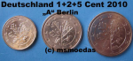 Deutschland 1+2+5 Euro-Cent 2010 (A) Berlin