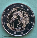 Estland 2 Euro Gedenkmünze 2022 Slava Ukraini