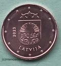Lettland 5 Euro-Cent 2023