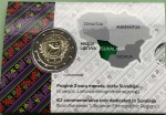 Litauen 2 Euro CoinCard 2022 Region Suvalkija Gedenkmünze