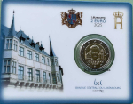 Luxemburg 2 Euro CoinCard 2025 Thronbesteigung Henri Gedenkmünze