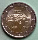 Malta 2 Euro Gedenkmünze 2024 Cittadella Gozo