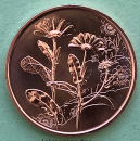Oesterreich 10 Euro Sondermünze 2022 Ringelblume